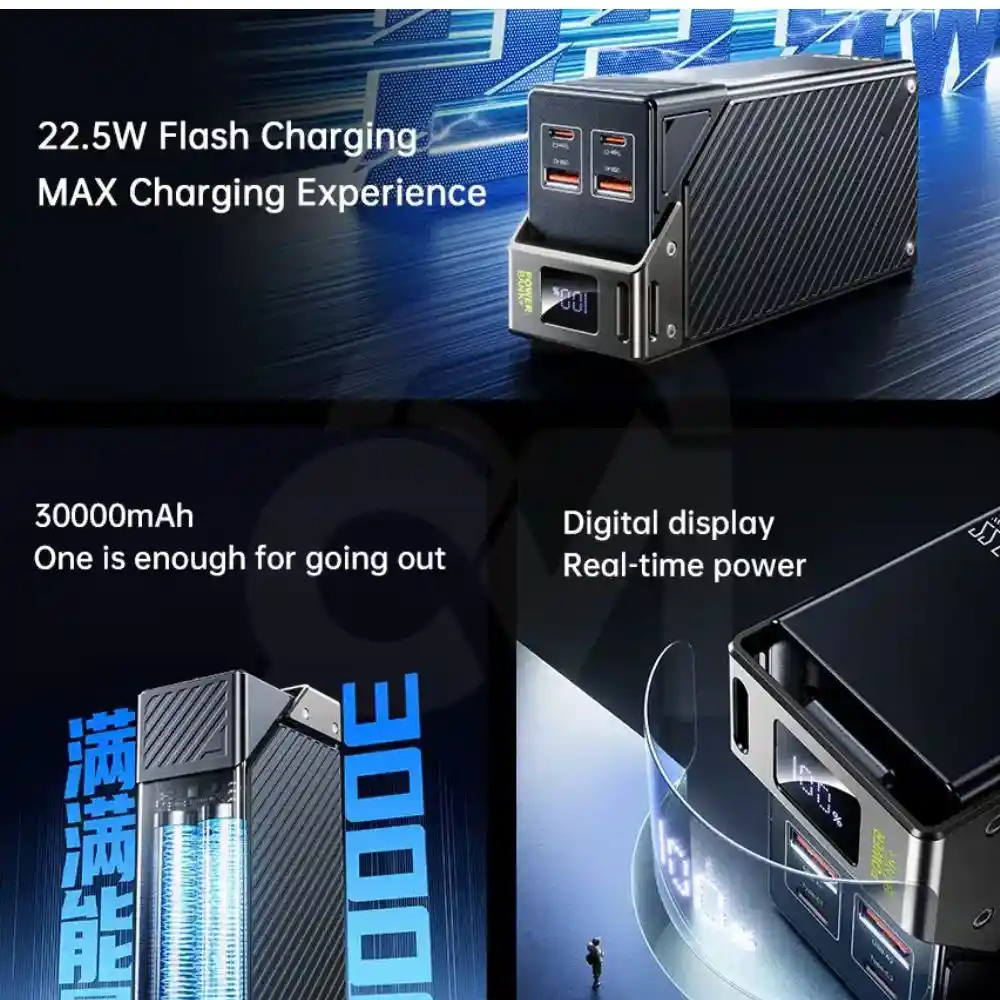 22.5W fast charging power banku200b