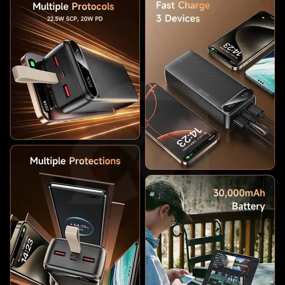 30000mAh Power Bank