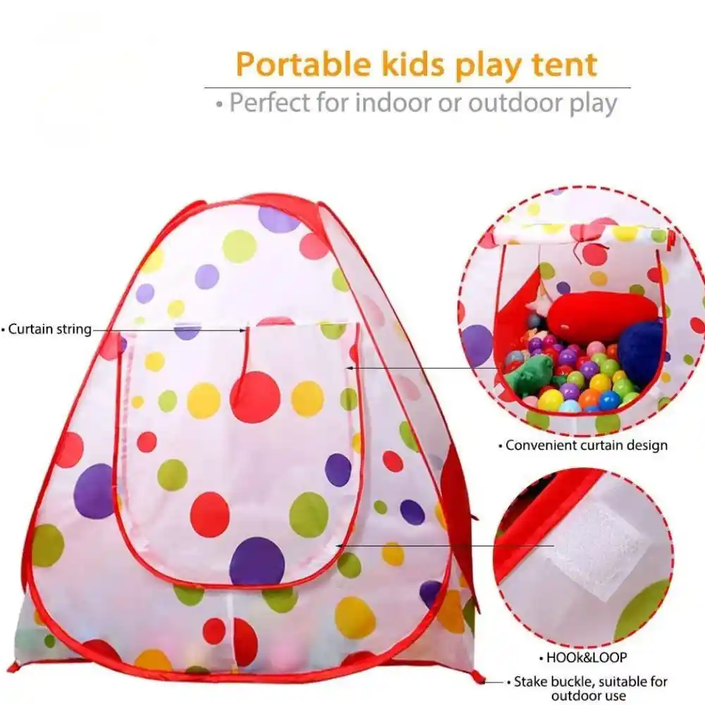 Best baby tent play house with 50 pcs balls