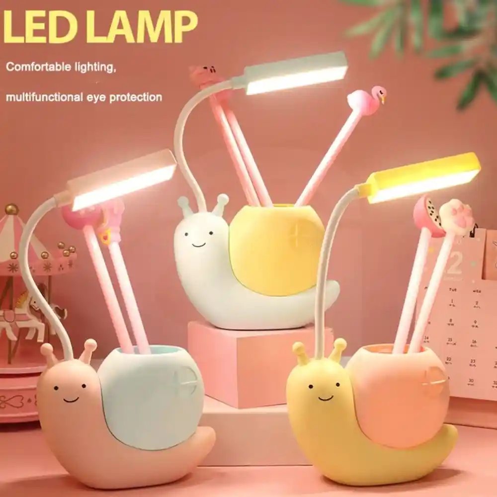 Rechargeable LED Snail Table Light Eye Protection Price in bangladeshu200b