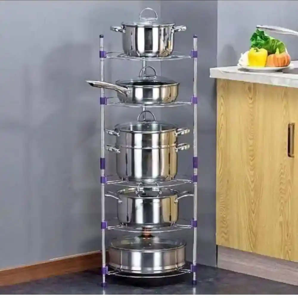 Super Pot Stand 5 Layer Kitchen Pot Price In Bangladesh