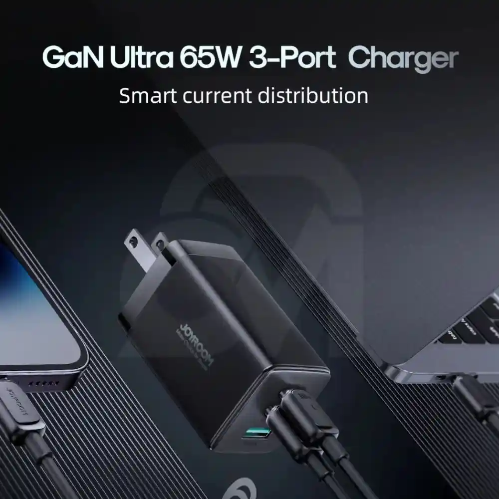 JOYROOM JR-TCG01 GaN Ultra 65W 2C1A Fast Charger