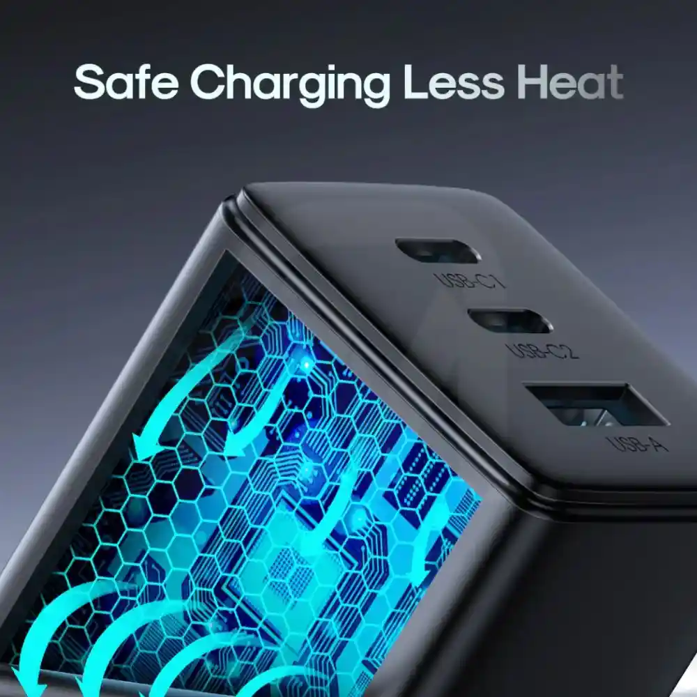 JOYROOM JR-TCG01 GaN Ultra 65W 2C1A Fast Charger
