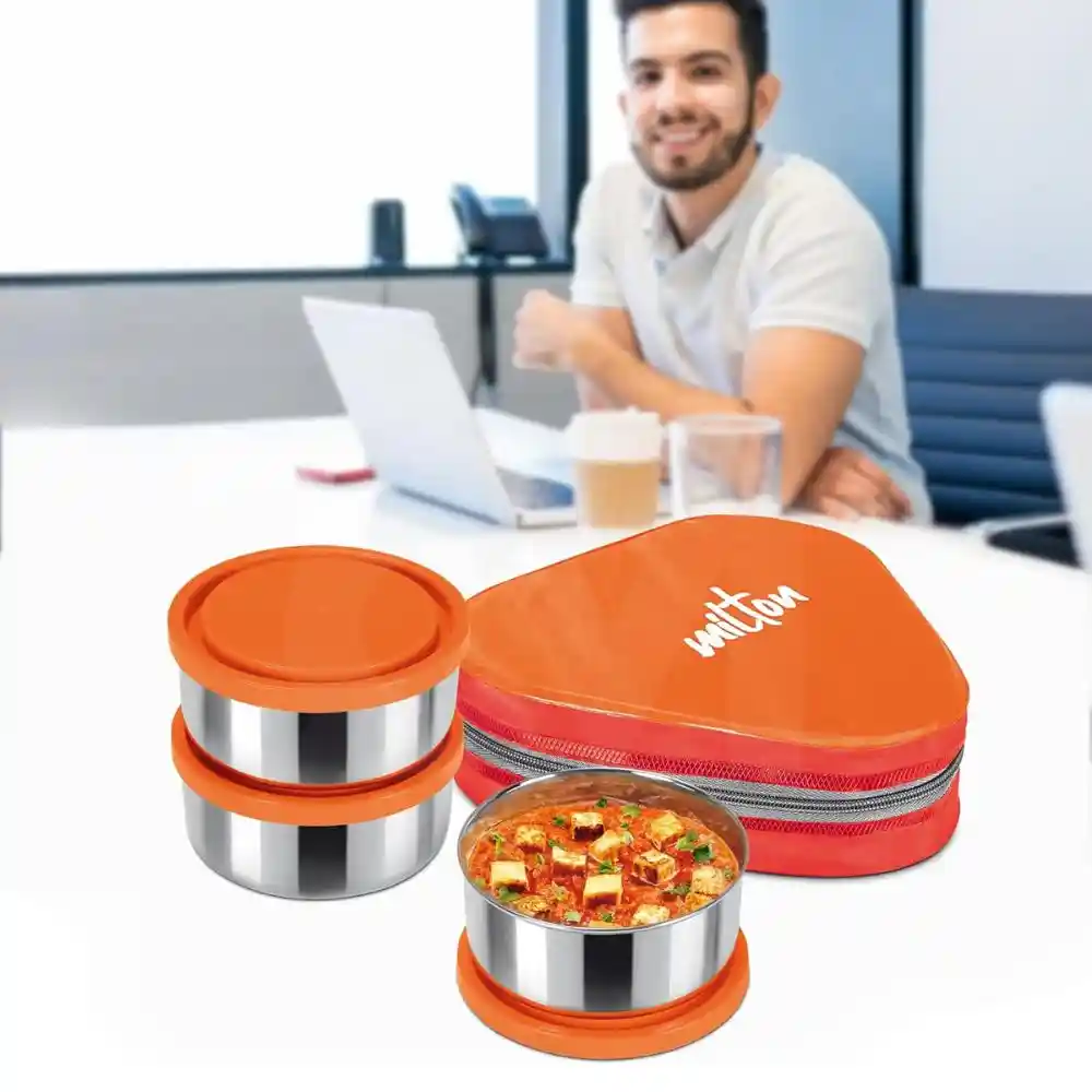 3 Container Lunch Box