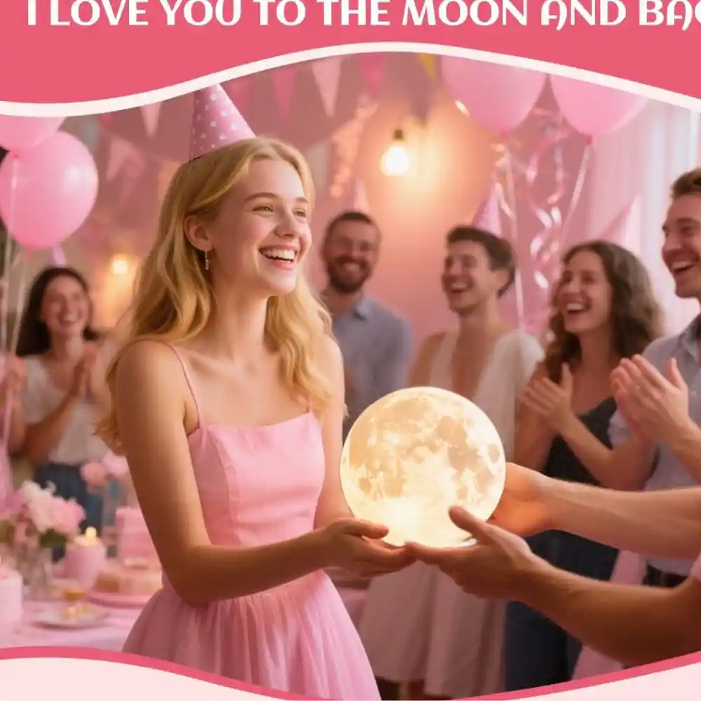 3D Moon Lamp