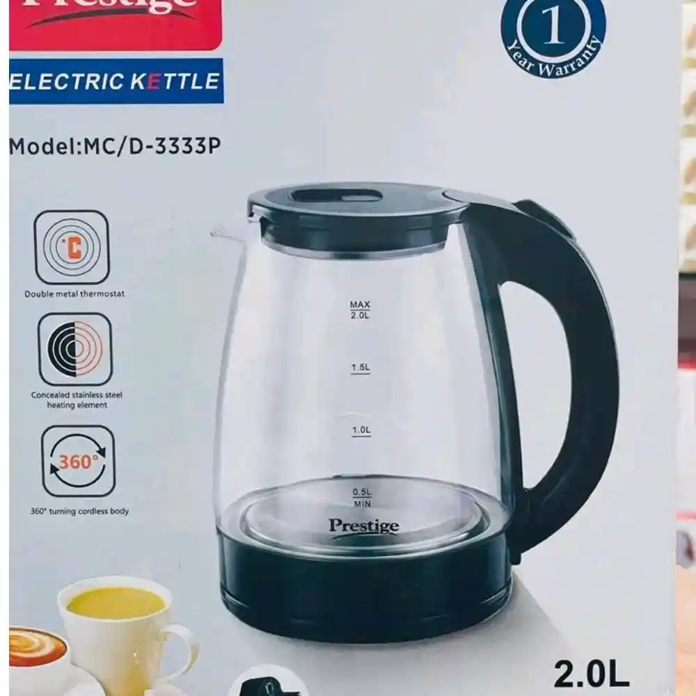 Transparent Prestige Electric Kettle Price in Bangladesh