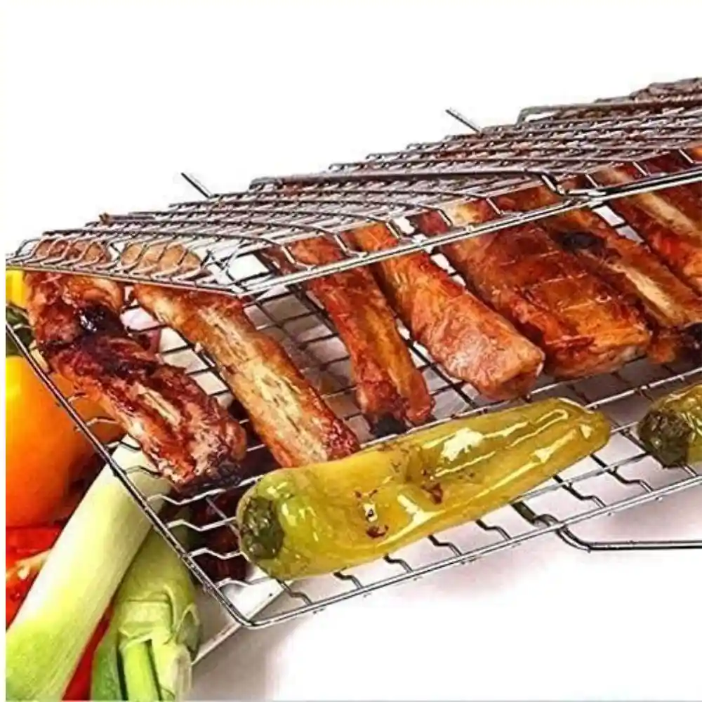 Stainless Steel BBQ Grill Net Clip