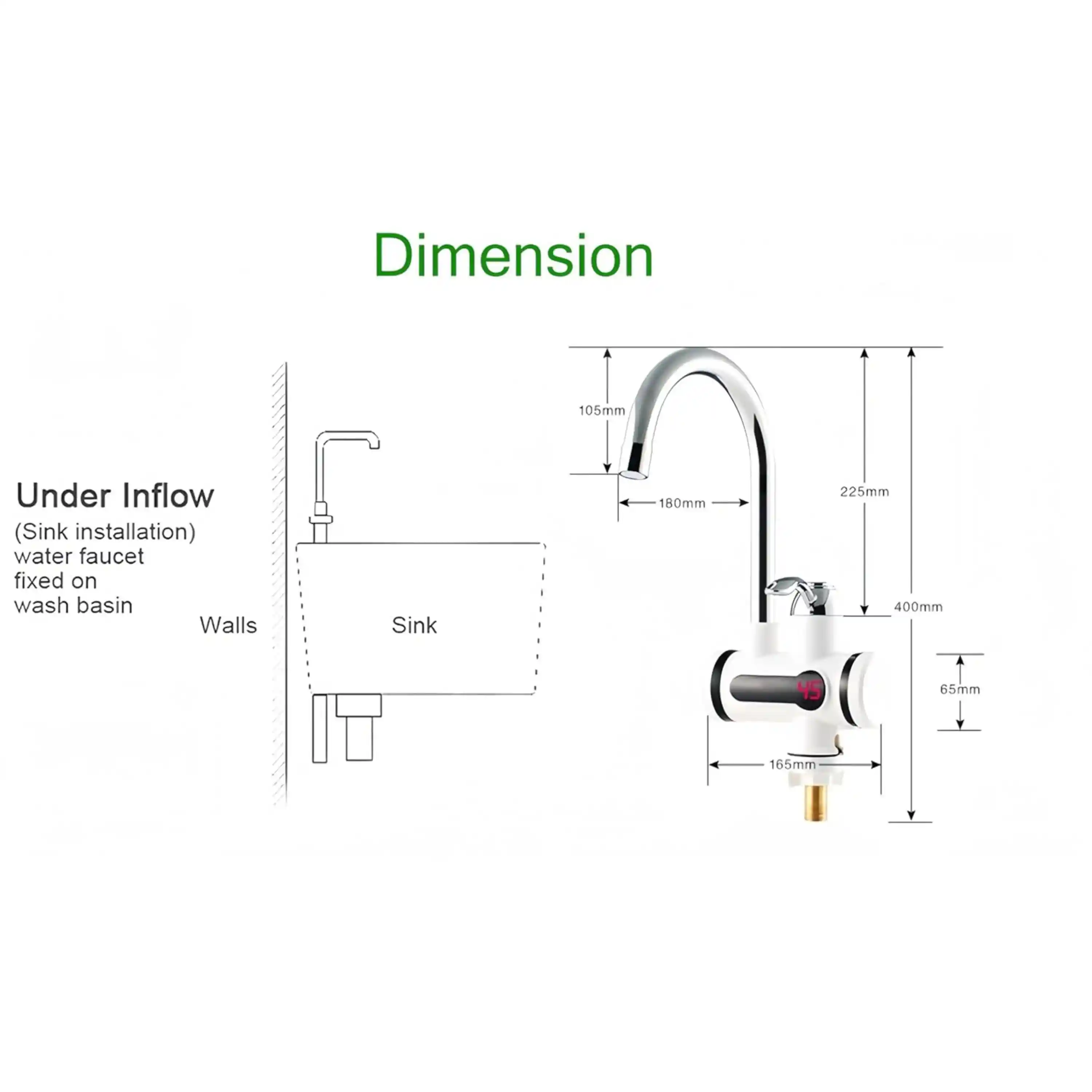 hot water tap price in bangladesh