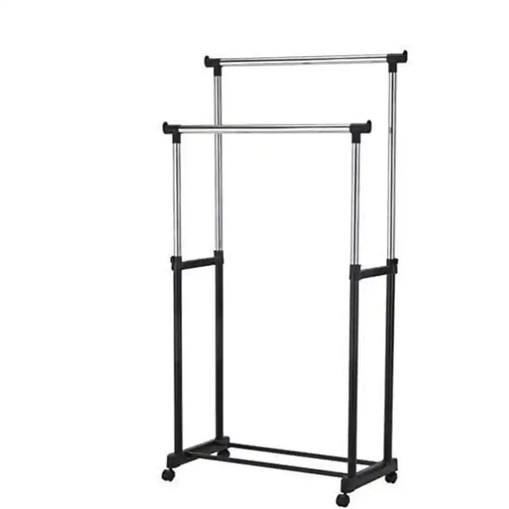 Double-Pole-Cloth-Hanger