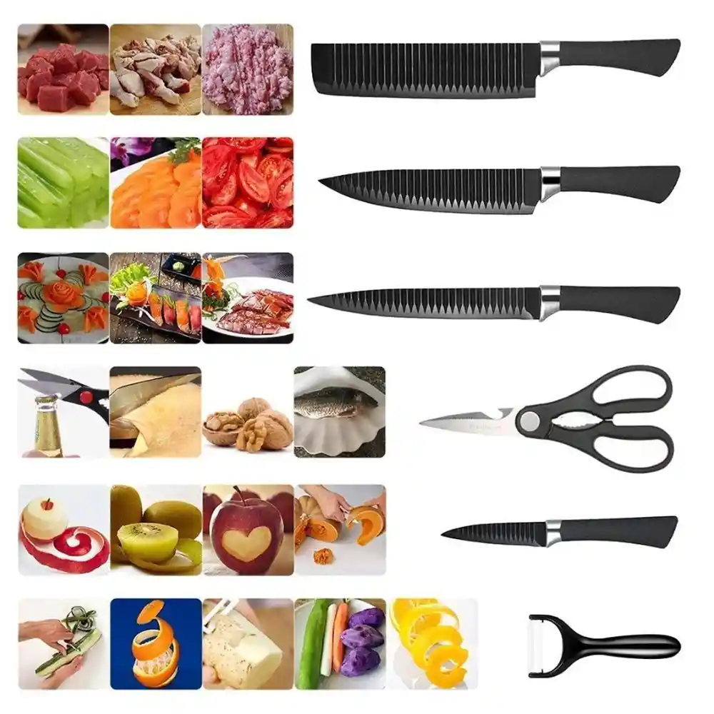 Zepter 6 pcs Knife Set