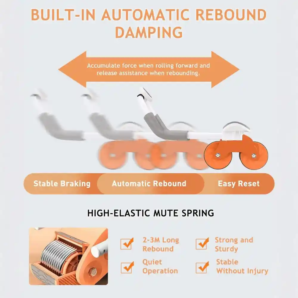 Rebound Ab Roller with Elbow Support Price in Banglades