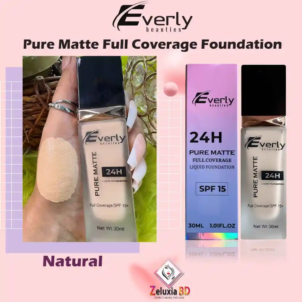 Everly Beauties Pure Matte Foundation