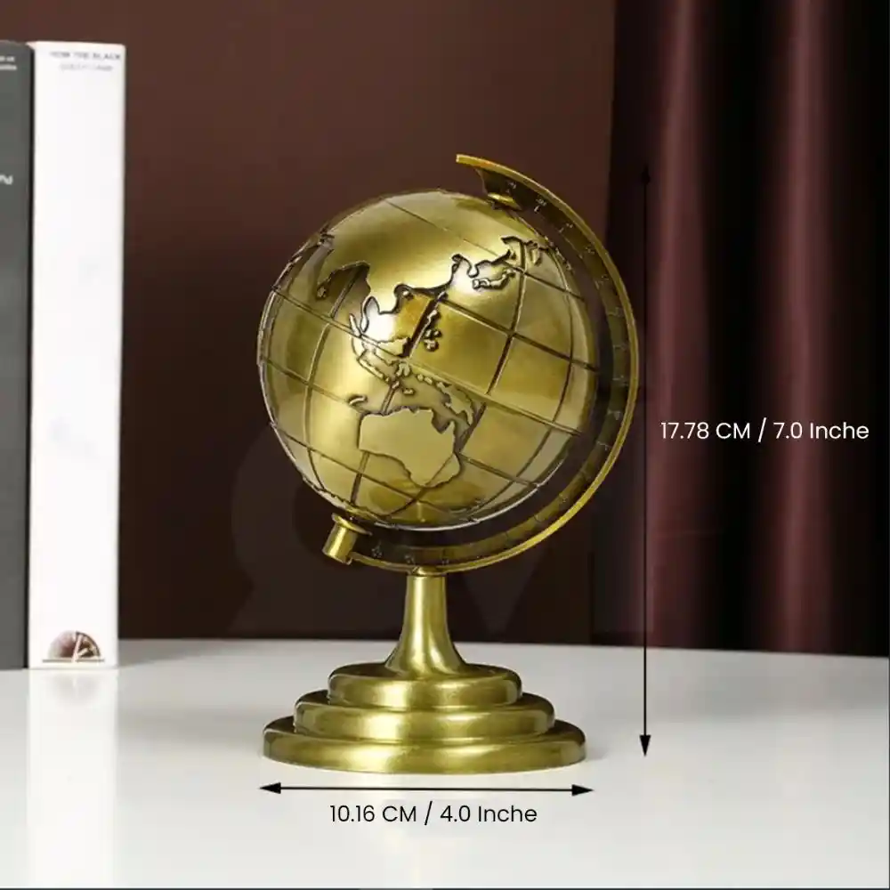 3D Rotating World Map Globe Decor Price in Bangladesh