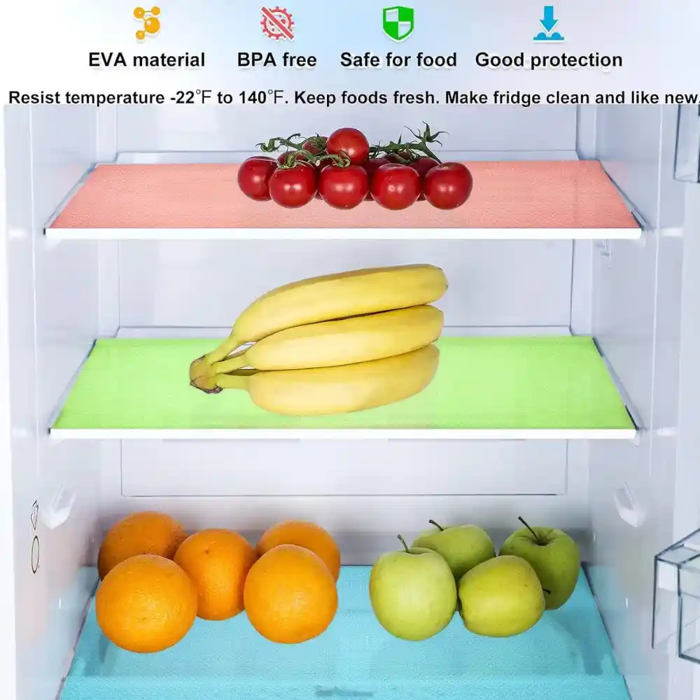 5 Pcs Refrigerator Pads Fridge Mats