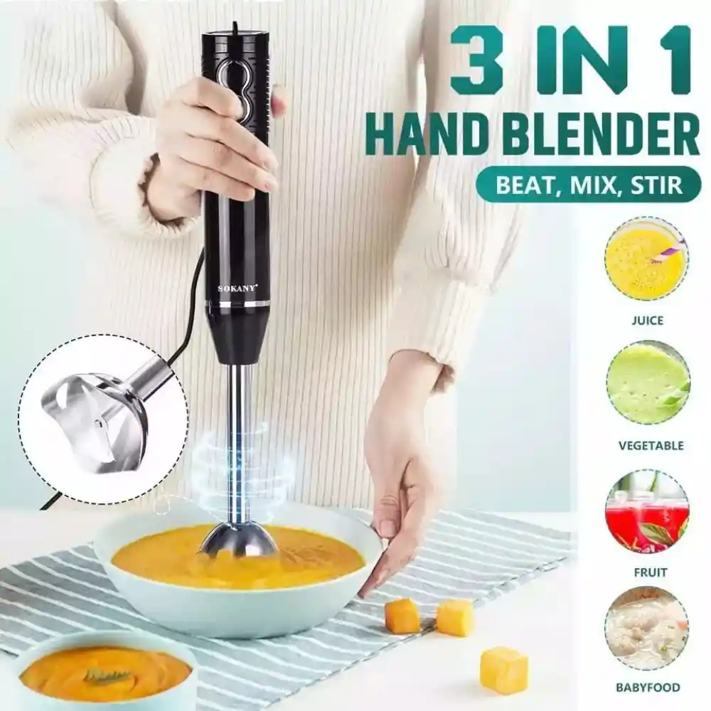 SOKANY 300W Electric Hand Blender Price in Bangladesh