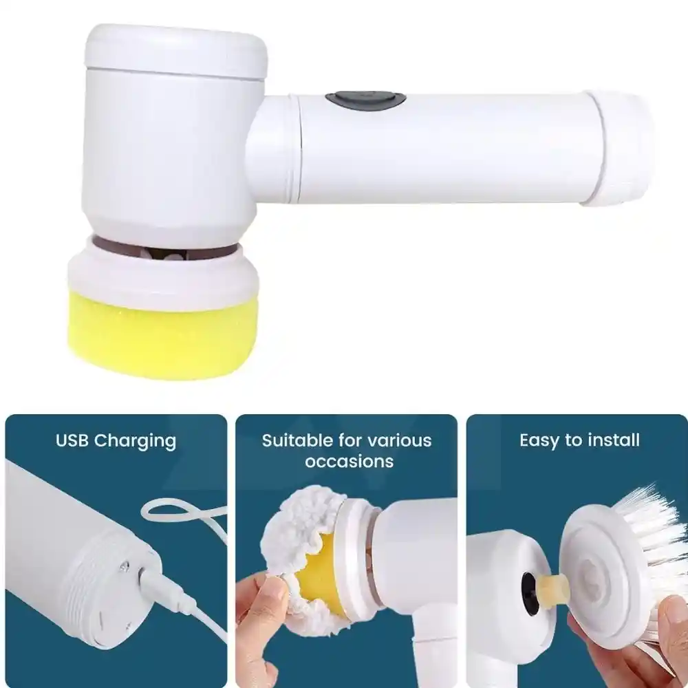 5-in-1 Magic Electric Cleaning Brush Price in Bangladesh