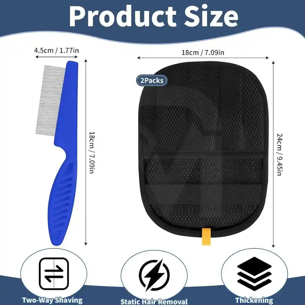 Electrostatic Pet Hair Remover Glove