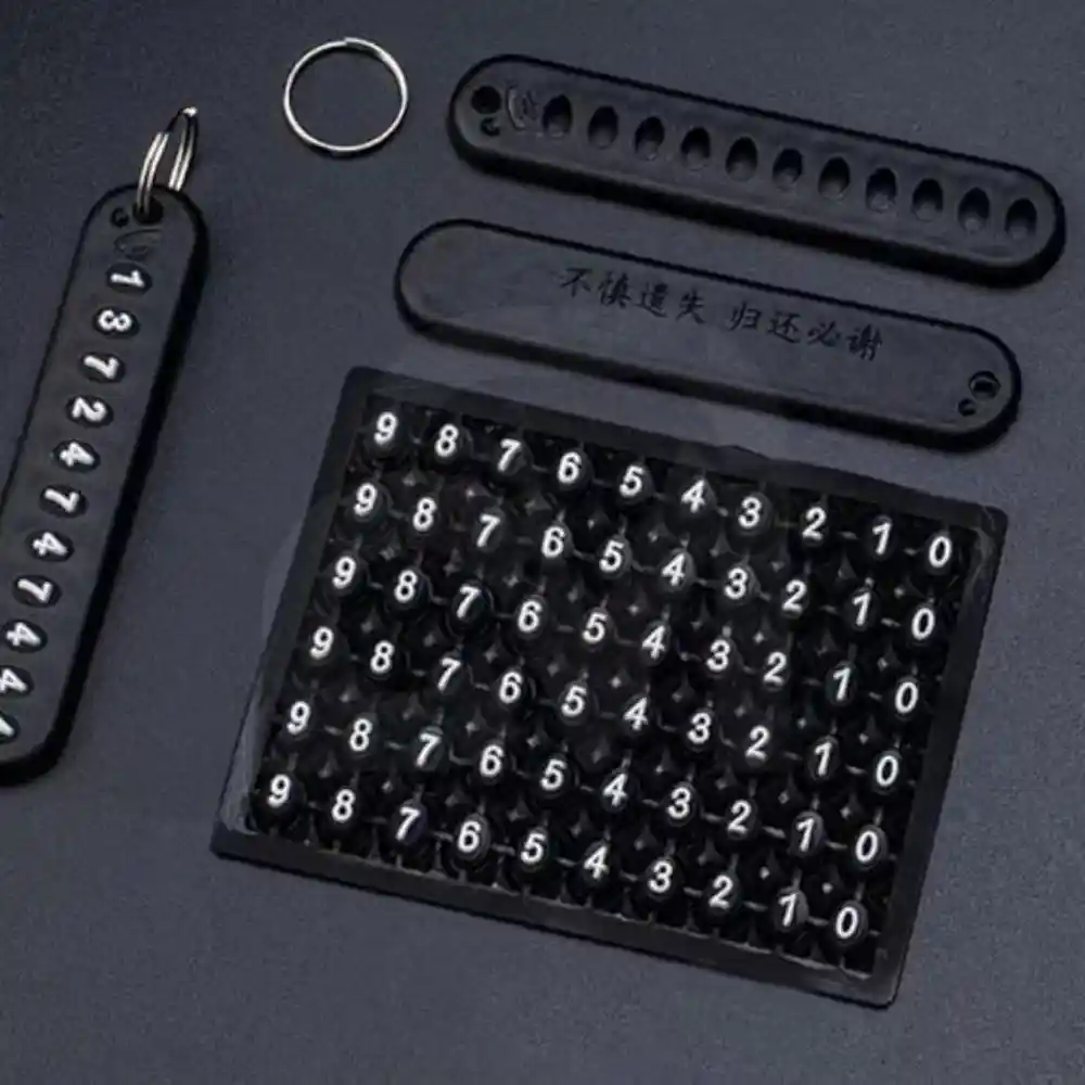 Anti-Lost-Mobile-Number-Plate-Key-Ring