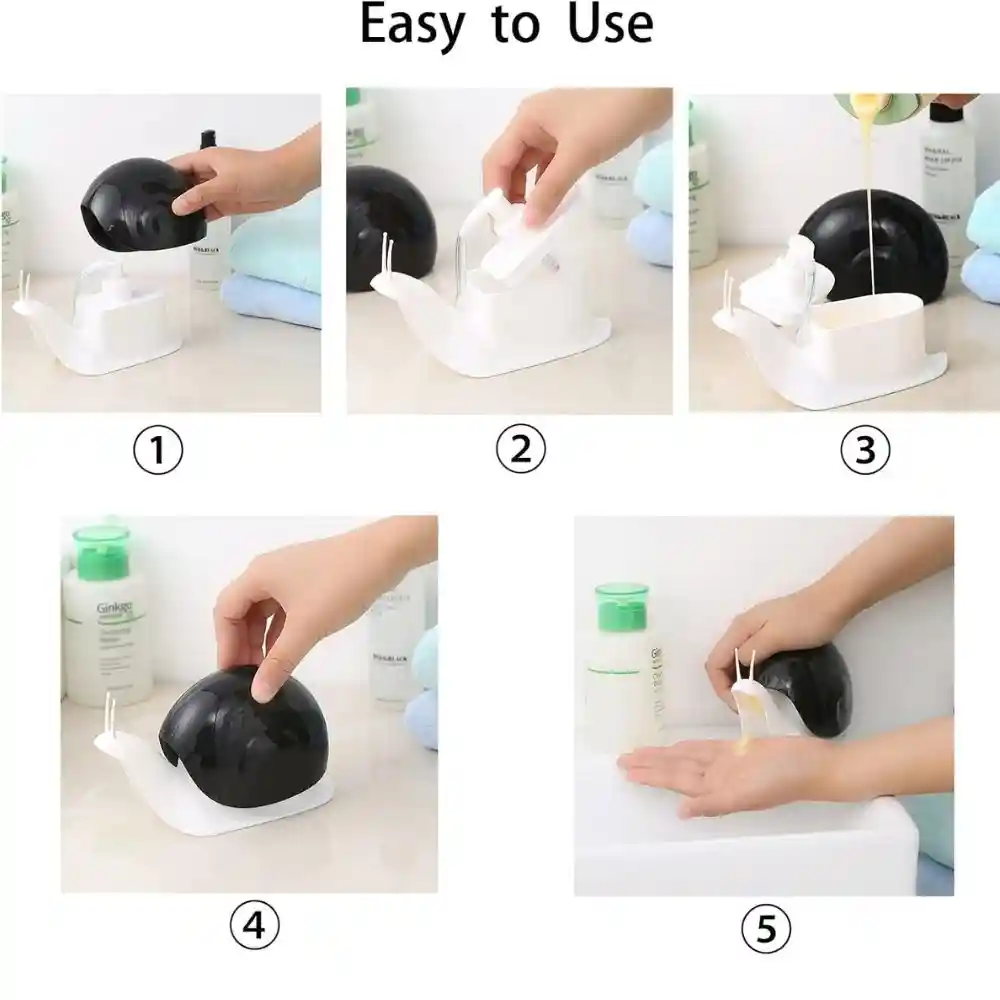 Snail-Shaped-Hand-Wash-Soap-Dispenser