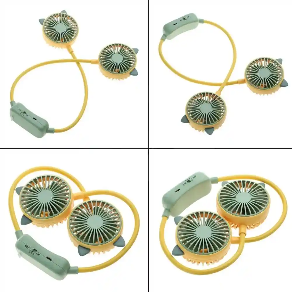 Rechargeable Portable USB Neck Fan