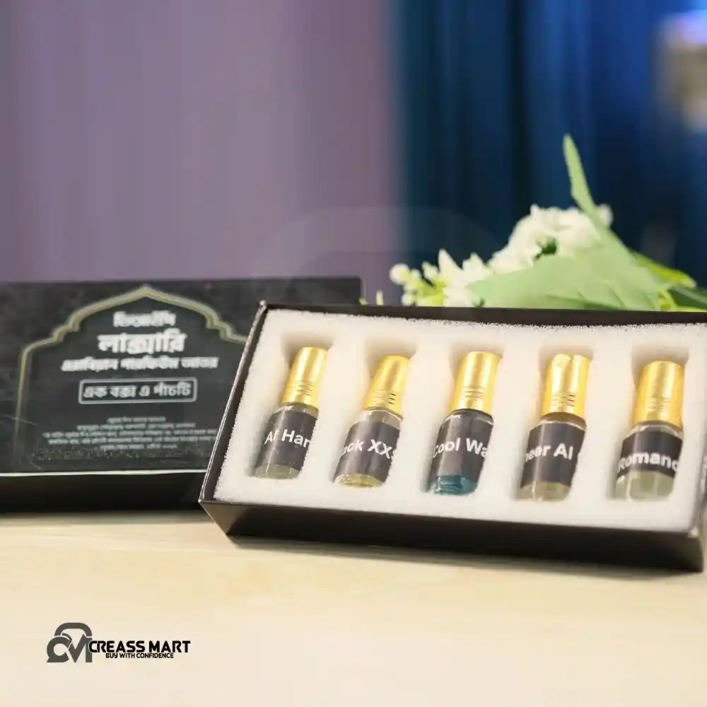 VIP Luxury Arabian Attar 5 Pcs Price in Bangladesh