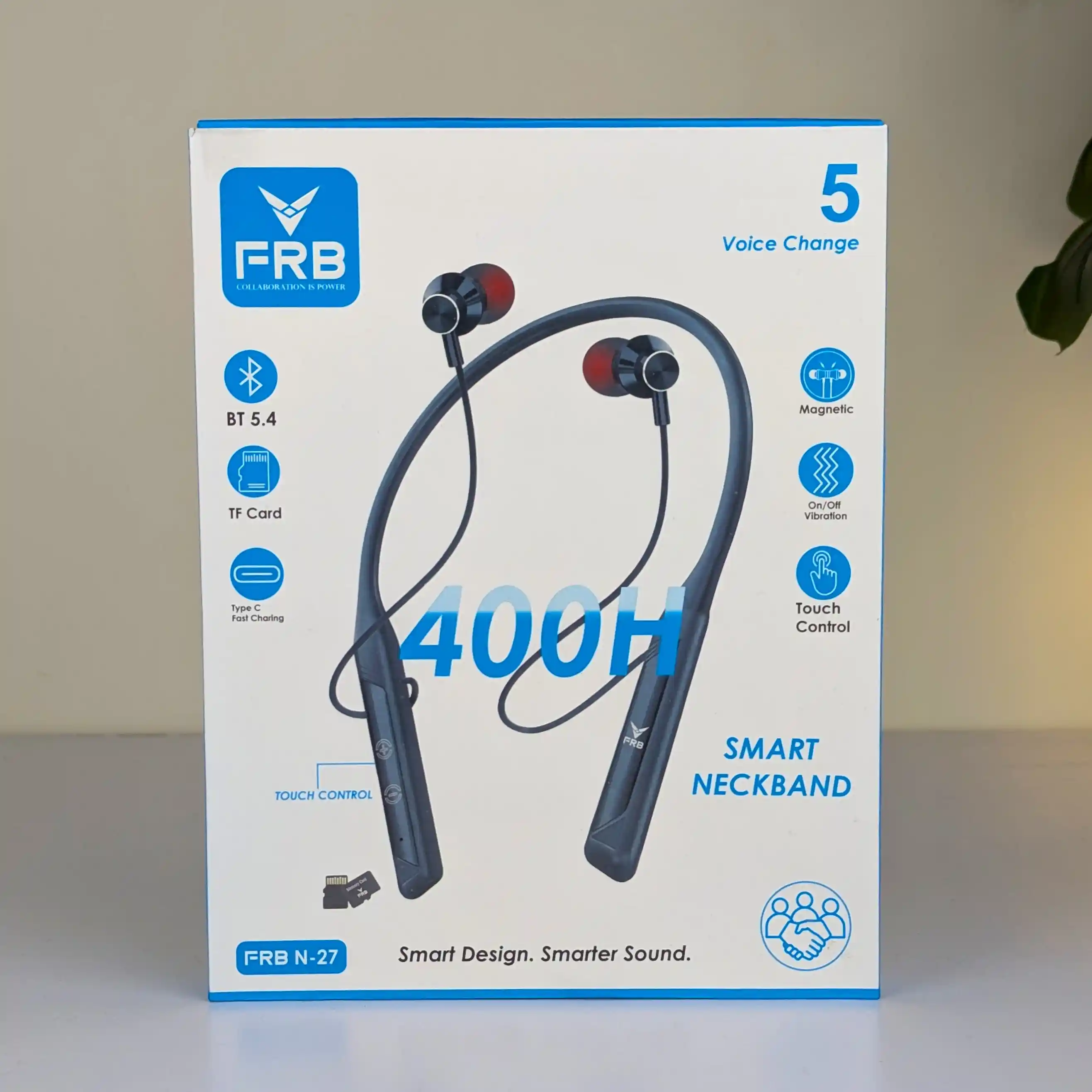 FRB N27 400 Hours Battery Backup Neckband