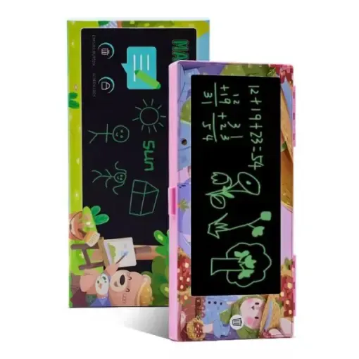 Magic Pencil Box with LCD Writing Tablet