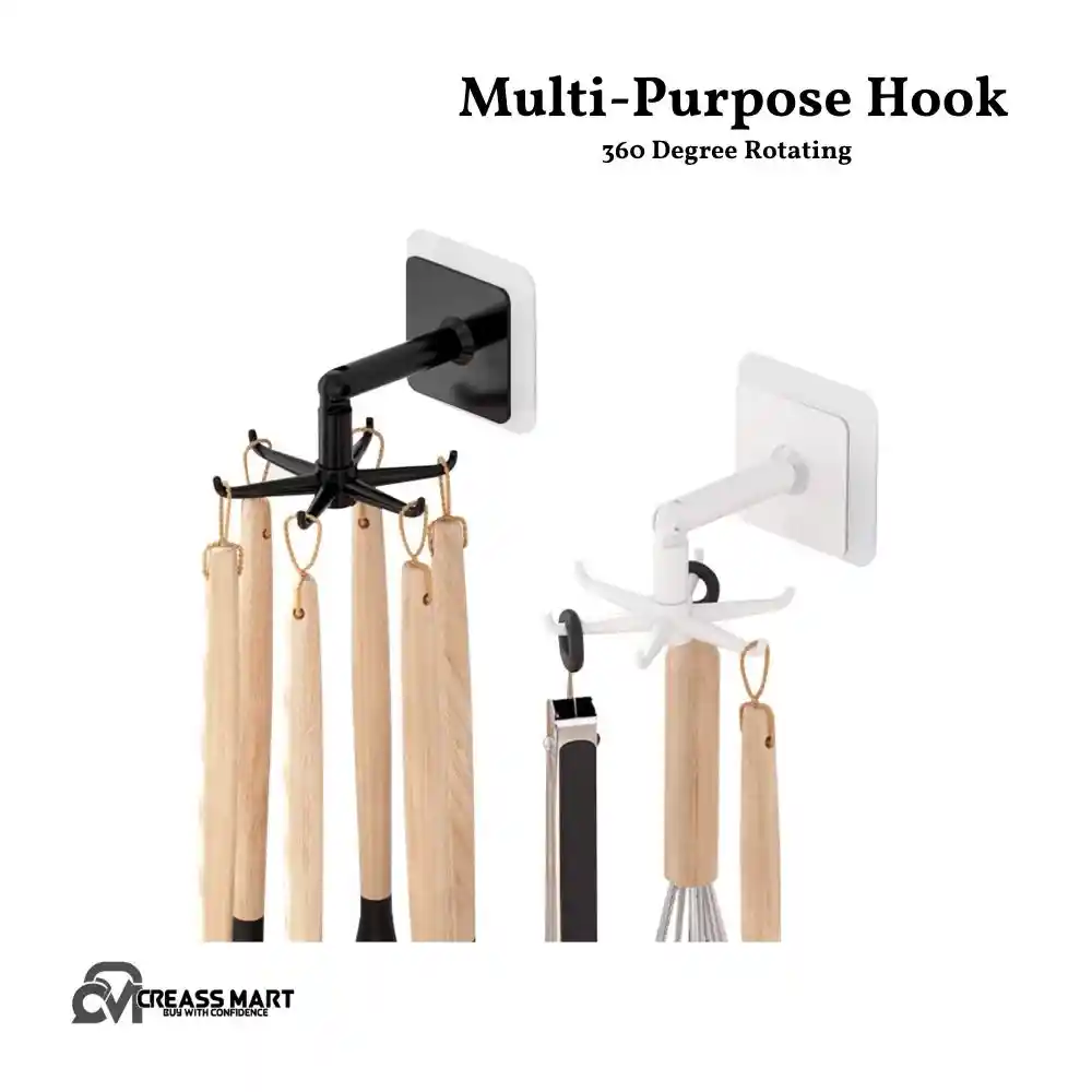 360 Degree Rotating Multi-Purpose Hook