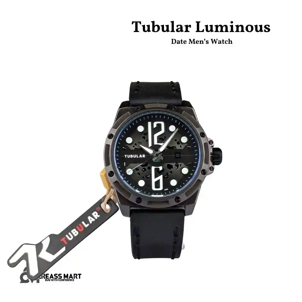 Tubular Luminous Date Men's Watch