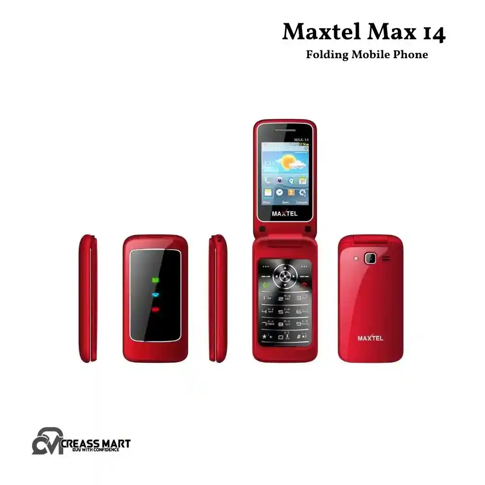 Maxtel Max 14 Folding Mobile Phone Dual Sim