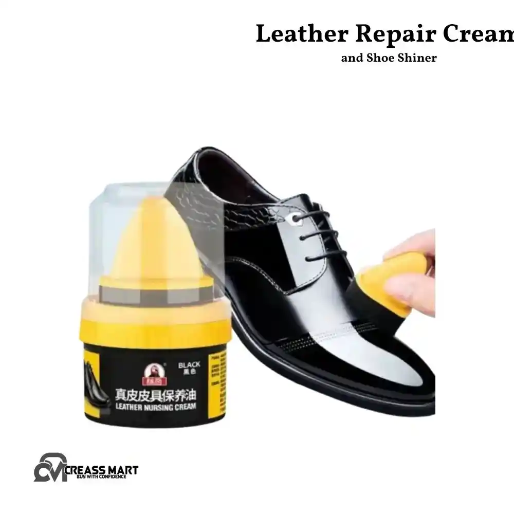 Leather Repair Cream and Shoe Shiner