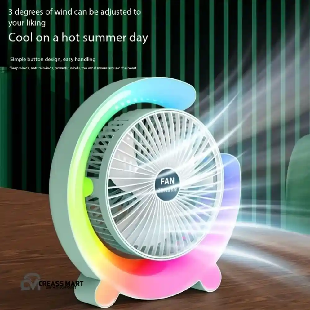 Portable Rechargeable Desktop Fan Price in Bangladesh