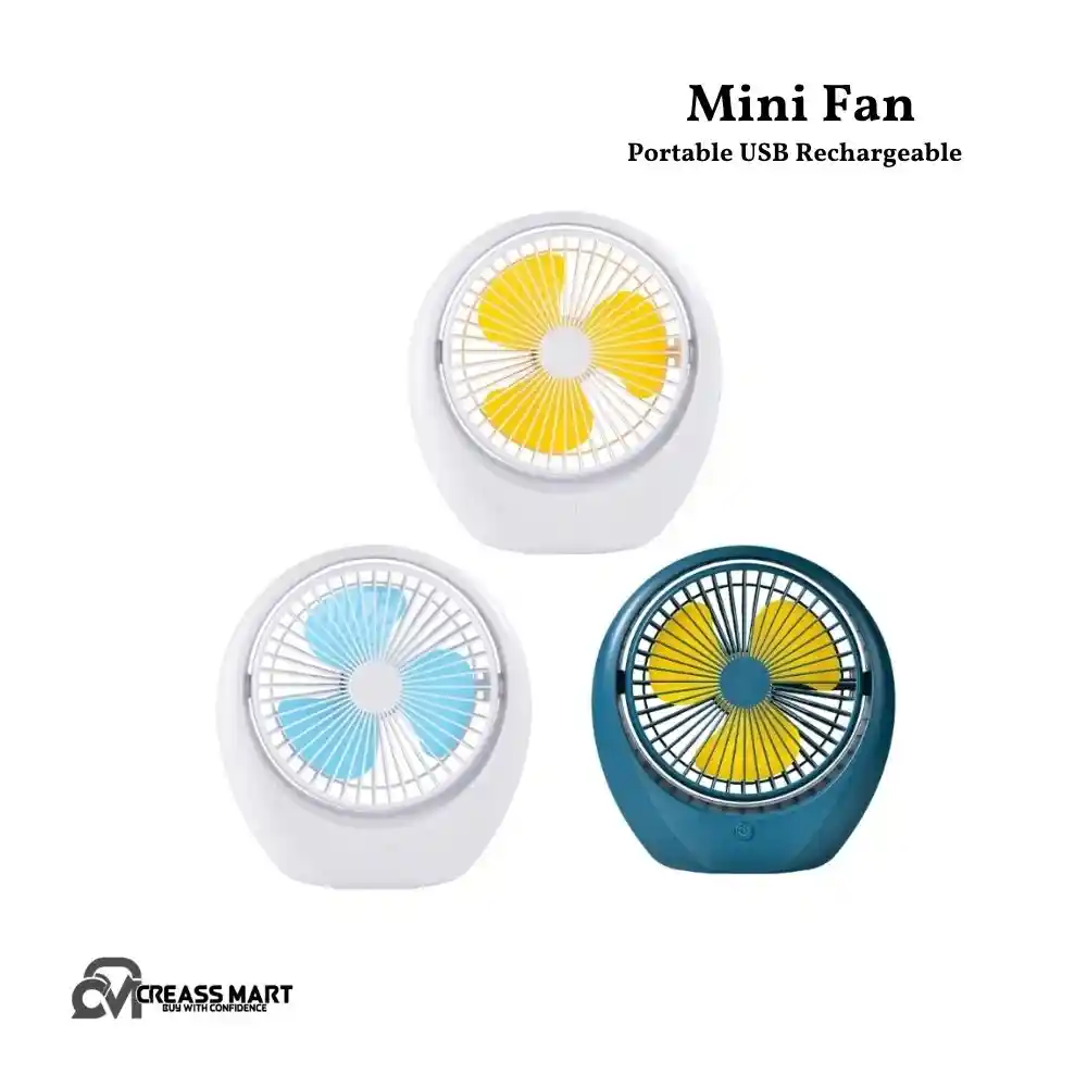 Portable USB Rechargeable Mini Fan