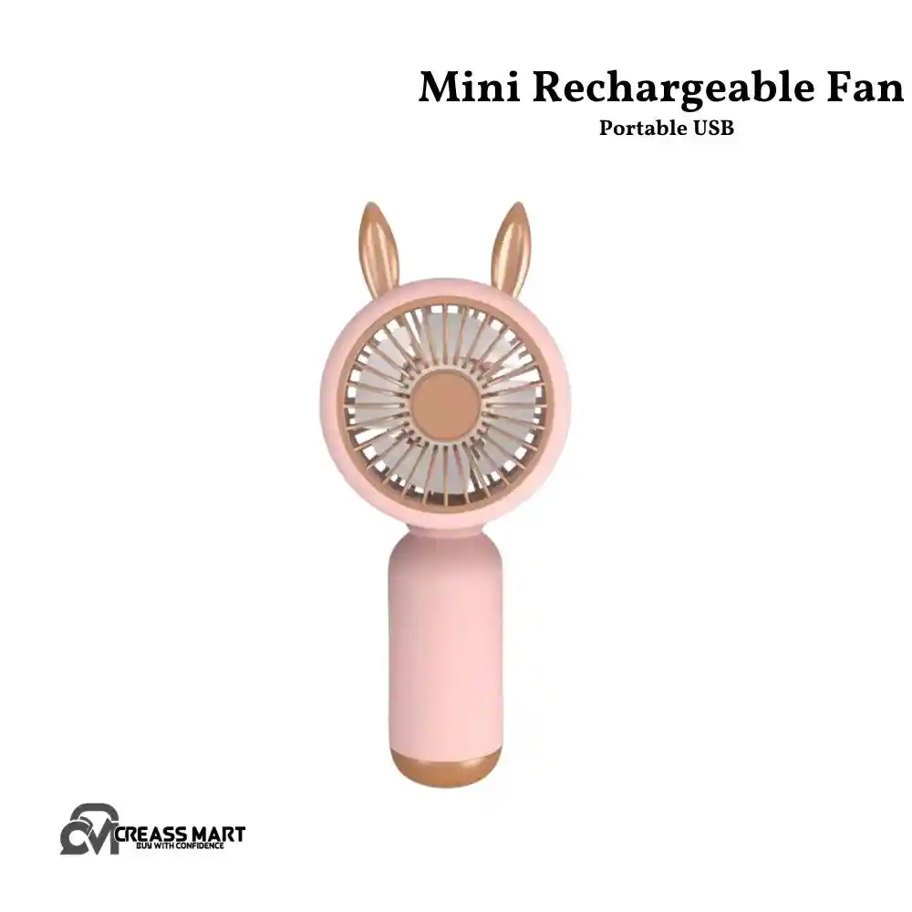Portable Handheld USB Mini Rechargeable Fan