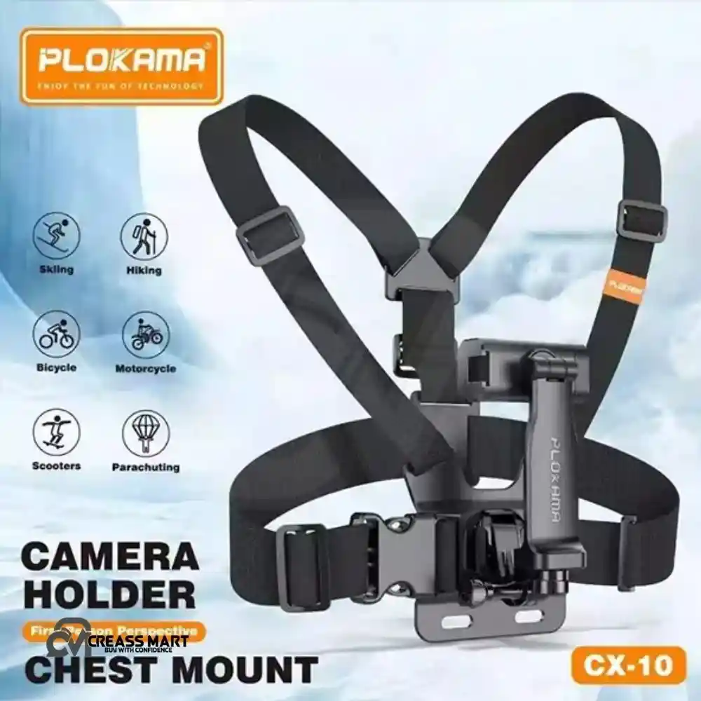 Plokama-CX-10-Chest-Mount-Phone-Holder