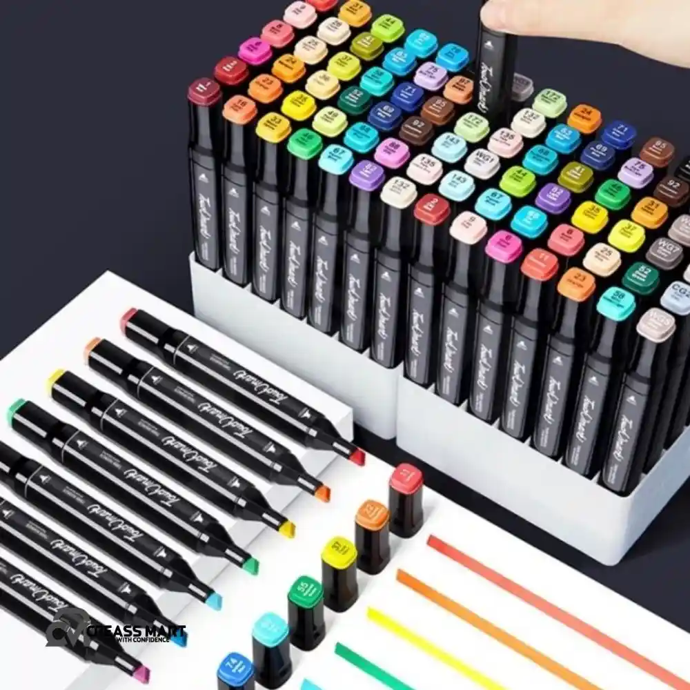 30 Colors Dual Tip Alcohol Marker Pen Price in Bangladesh