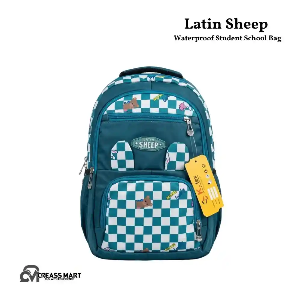 Latin Sheep Waterproof Student School Bag k