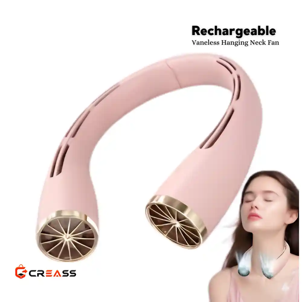 rechargeable-vaneless-hanging-neck-fan