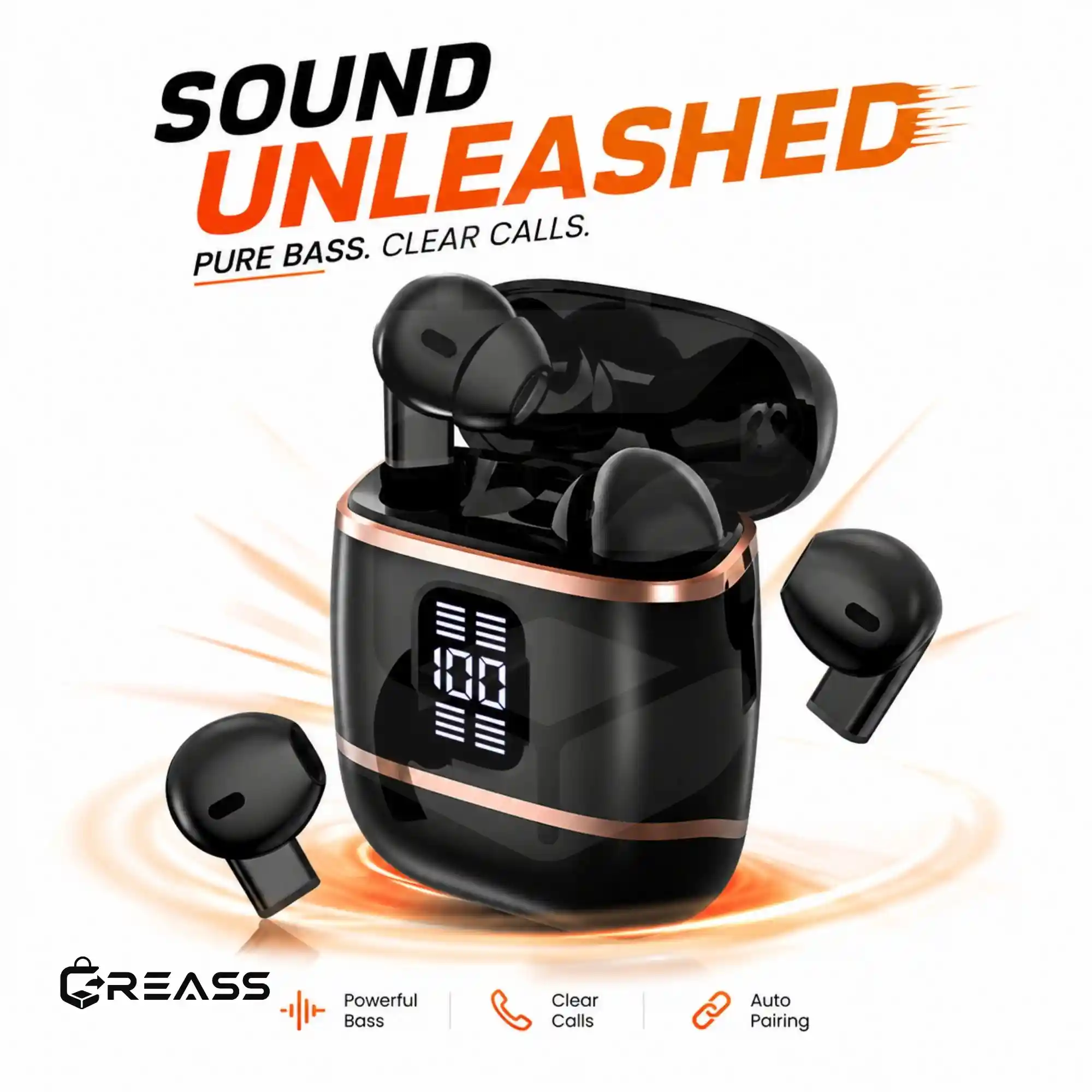 J40 4 in 1 wireless earbuds