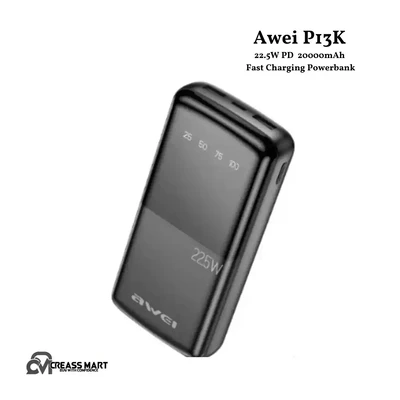 Awei P13K 22.5W PD 20000mAh Fast Charging Powerbank