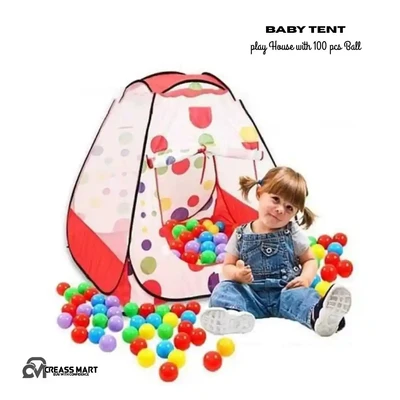 Baby Tent play House with 100 pcs Ball