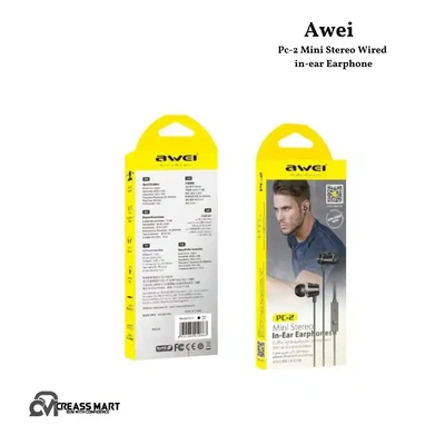 Awei Pc-2 Mini Stereo Wired in-ear Earphone
