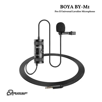 BBOYA BY-M1 Pro II Universal Lavalier Microphone