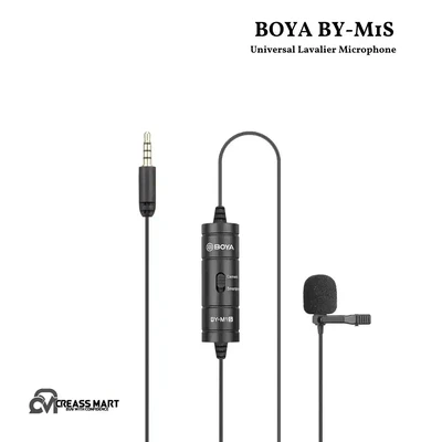 BOYA BY-M1S Universal Lavalier Microphone