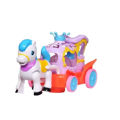 Horse Carriage Battery Operated Toy Tomtom