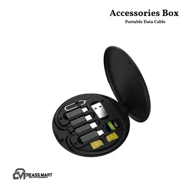 Portable Data Cable Accessories Box