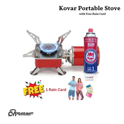 Kovar Portable Stove with Free Rain Card
