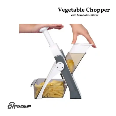 Vegetable Chopper with Mandoline Slicer