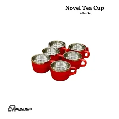 Novel Tea Cup 6 Pcs Set
