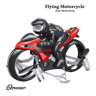 Flying Motorcycle Dual-Mode Drone